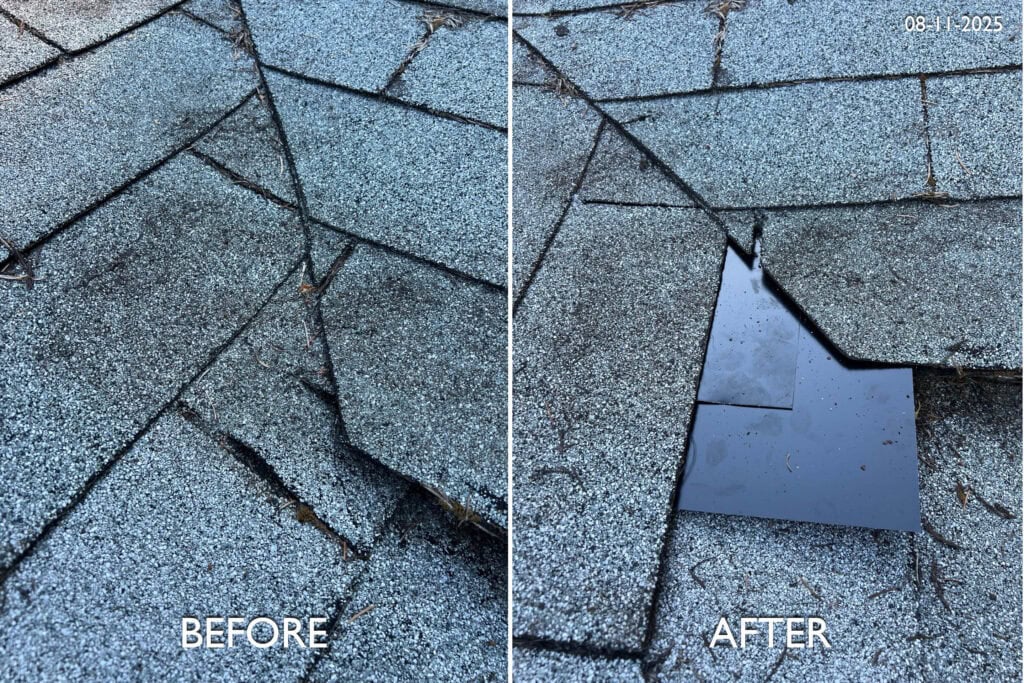 Roof Cleaning in Salem, Oregon | Moss Removal Service Roof Cleaning Before and After Salem Oregon | Moss Removal Results Moss Boss Roofing Salem Oregon