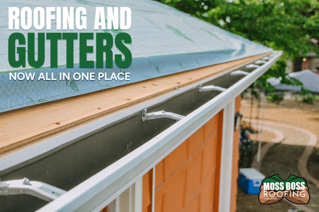 Need gutter installation in Salem, Oregon by Moss Boss Roofing