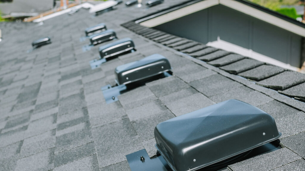Completed asphalt shingle roof replacement on a Salem Oregon home