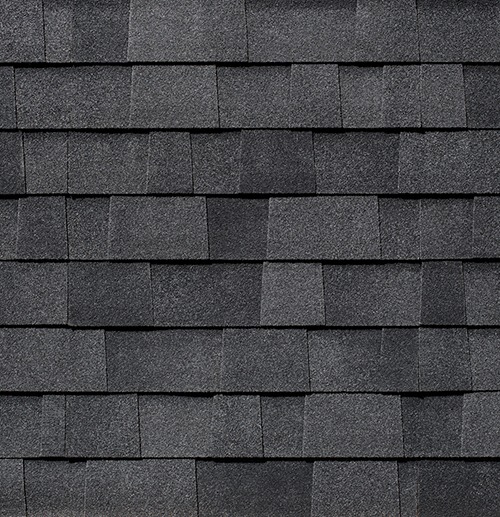 Roof Replacement in Salem Oregon Moss Boss Roofing Salem Oregon Vista® AR in Midnight Black, manufacturer color sample
