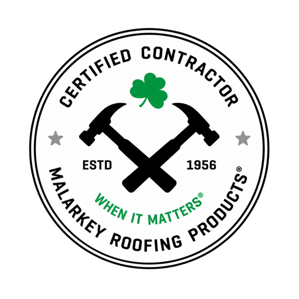 Roofing Company in Salem Oregon Moss Boss Roofing Salem Oregon Moss Boss Roofing Malarkey Certified Pro Contractor badge
